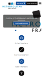 Mobile Screenshot of metroframing.com.au